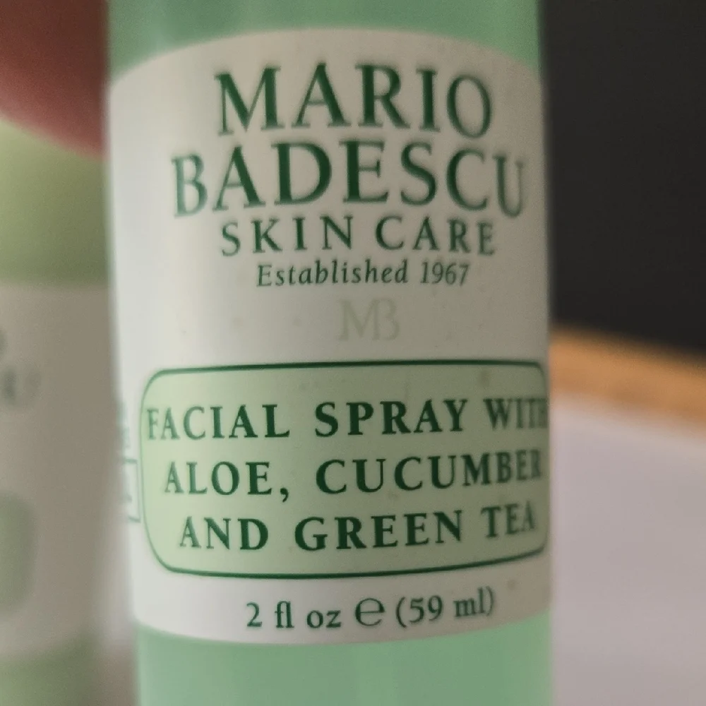 Mario Badescu Enzyme Cleansing Gel & Aloe Cucumber Facial Spray Set NEW